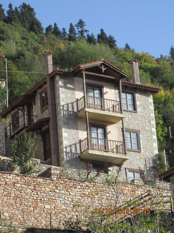 Villa Korfes-Κορφές Τριώροφη Βίλα Για Οικογένειες Και Παρέες Karpenísion Zewnętrze zdjęcie